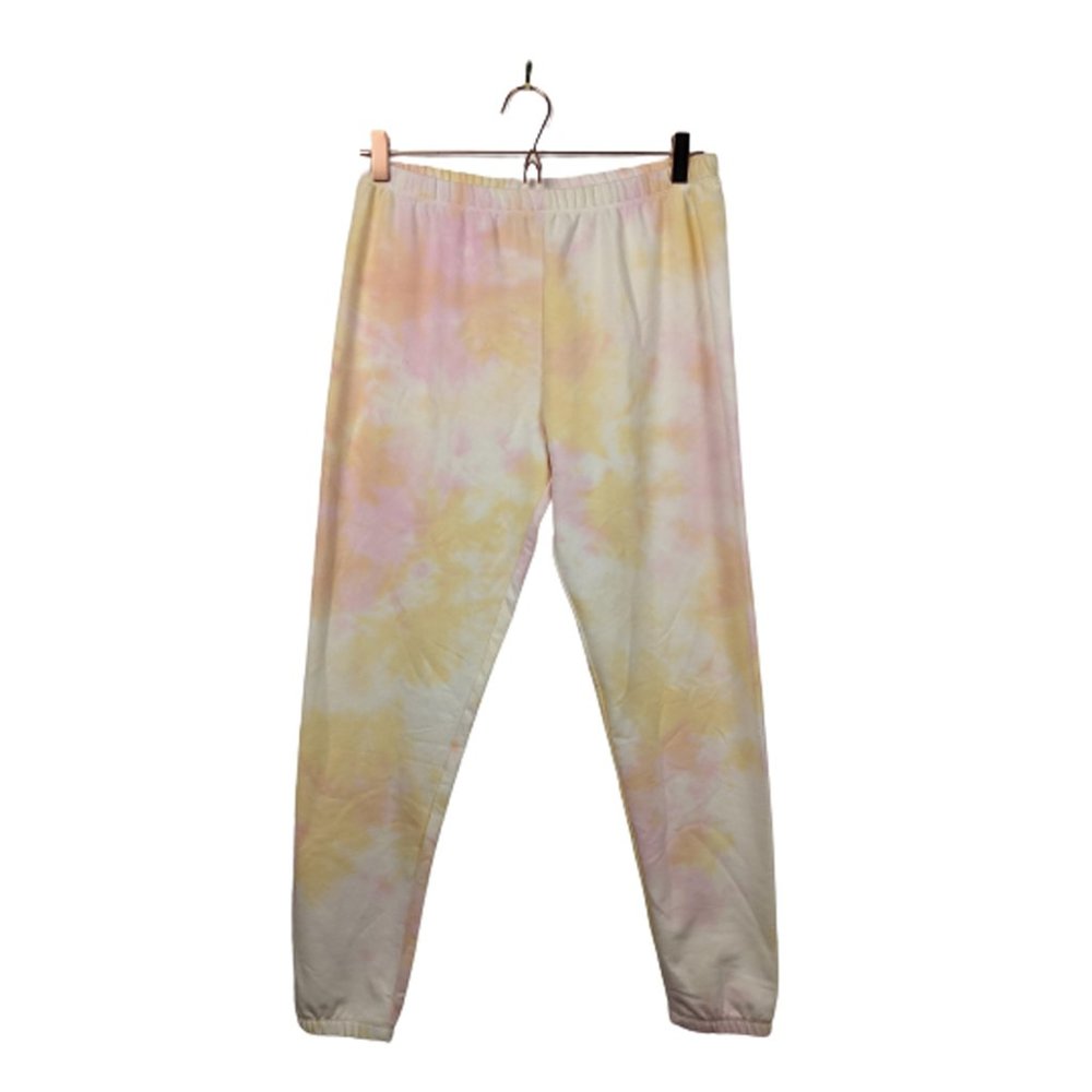 Wildfox Knox Tie Dye Sweatpants Cotton Candy M